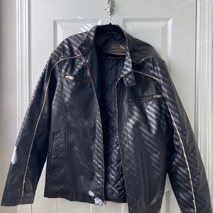 Vintage Style Leather Jacket